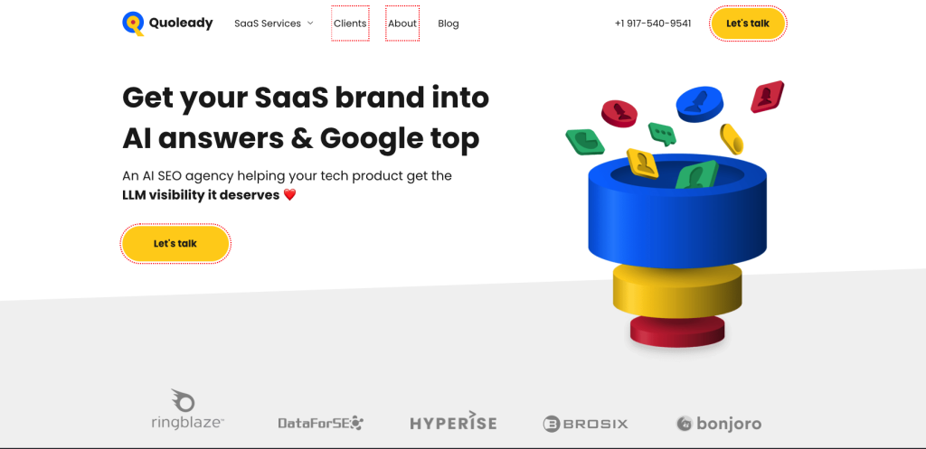 quoleady homepage
