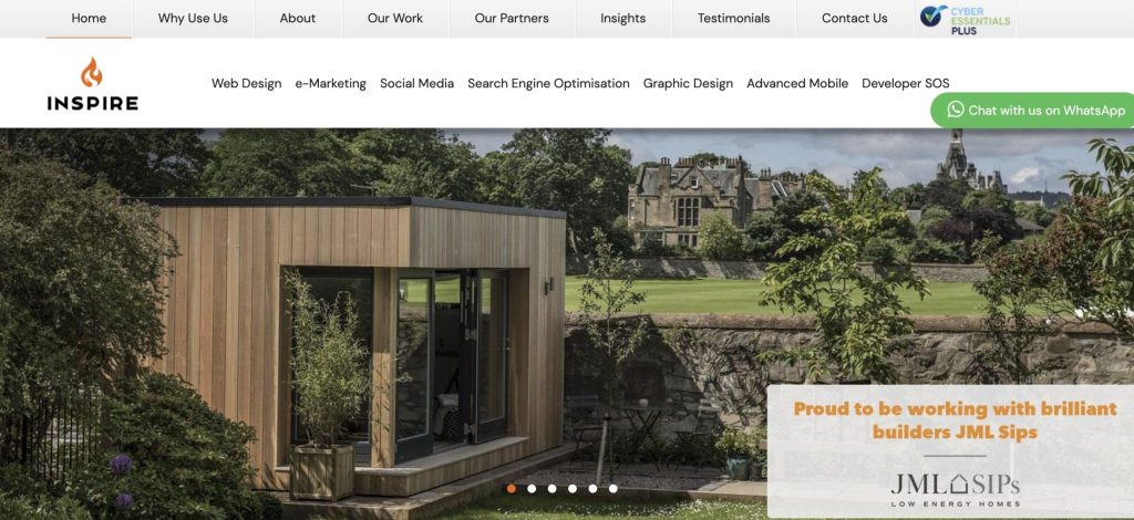 inspire digital agency scotland best ai seo agency