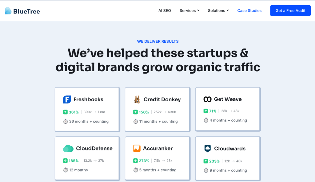 bluetree case studies