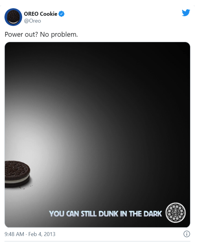 newsjacking dunk in the dark