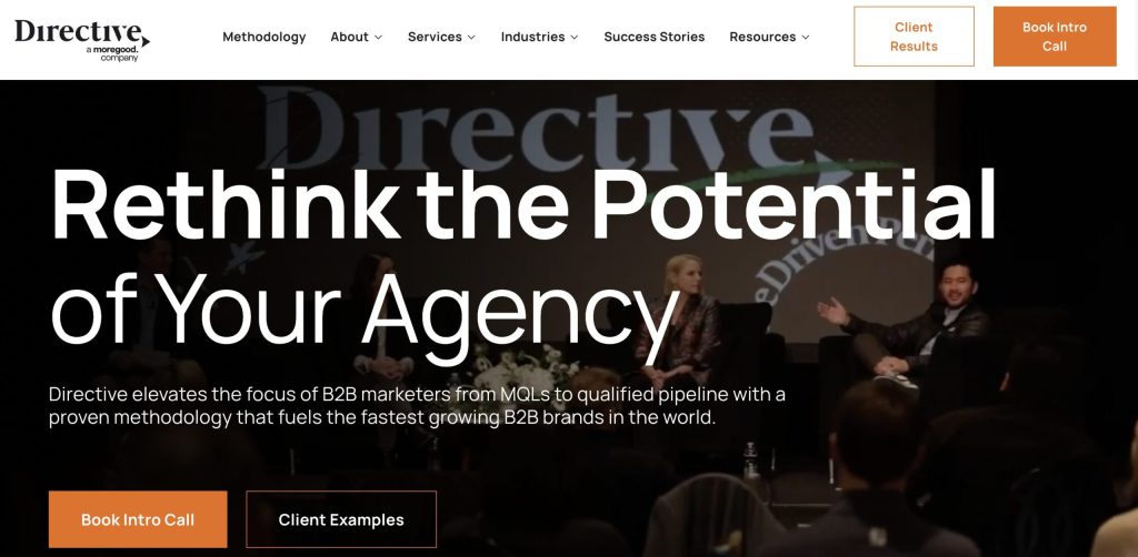 directive consulting homepage