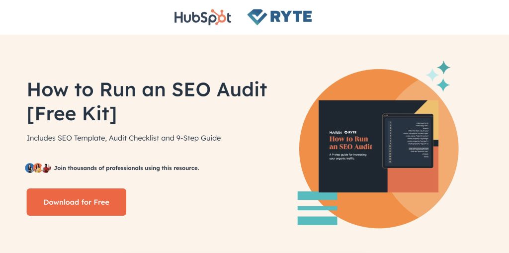 hubspot ryte reciprocal link template page